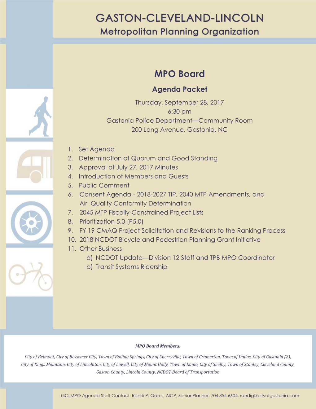 MPO Board Agenda Packet