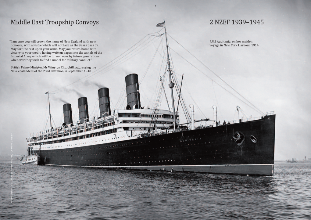 Troopship Convoys