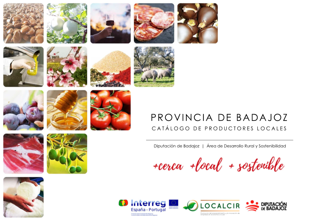 Catálogo De Productores Locales De La Provincia De Badajoz