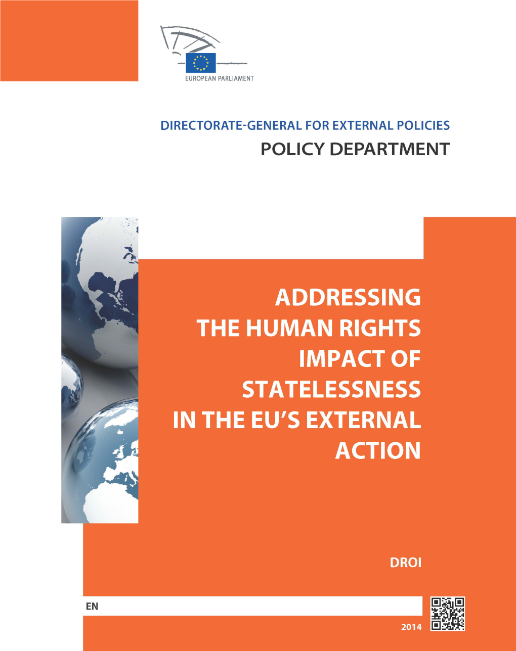 Addressing the Human Rights Impact of Statelessness in the EU's External