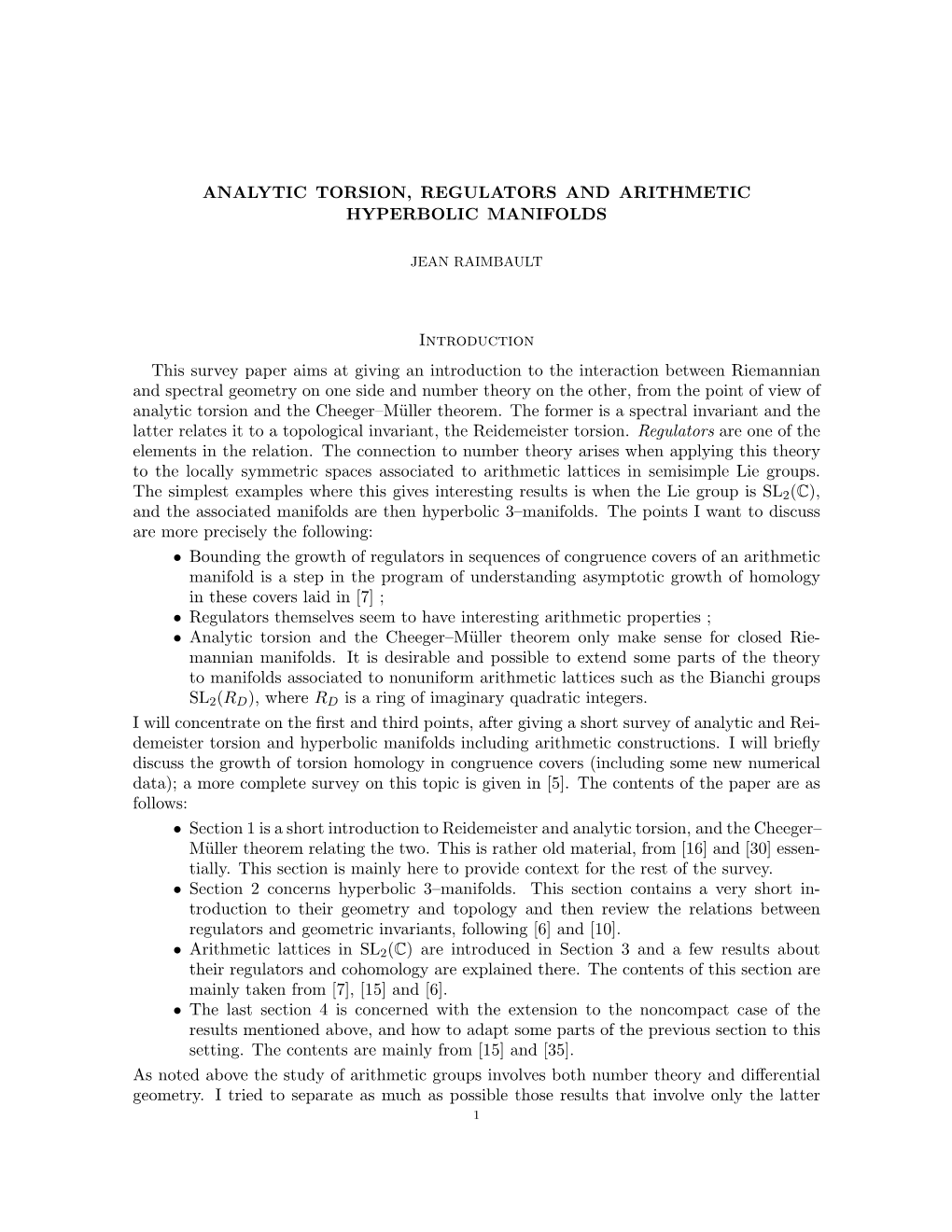 Analytic Torsion, Regulators and Arithmetic Hyperbolic Manifolds
