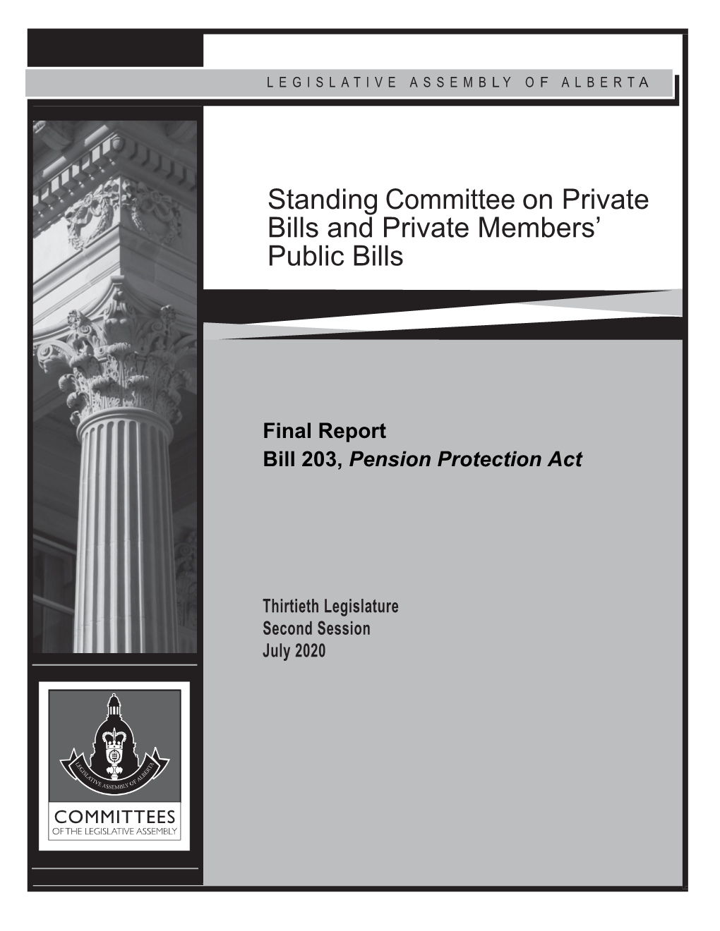 Standing Committee on Private Bills and Private Members' Public Bills
