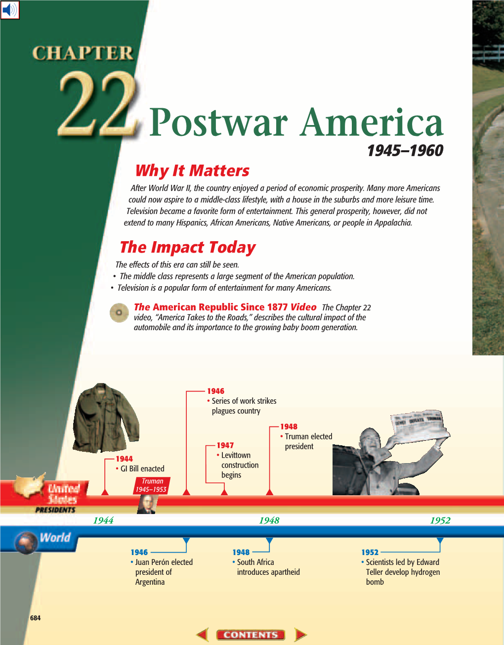 Chapter 22: Postwar America, 1945-1960