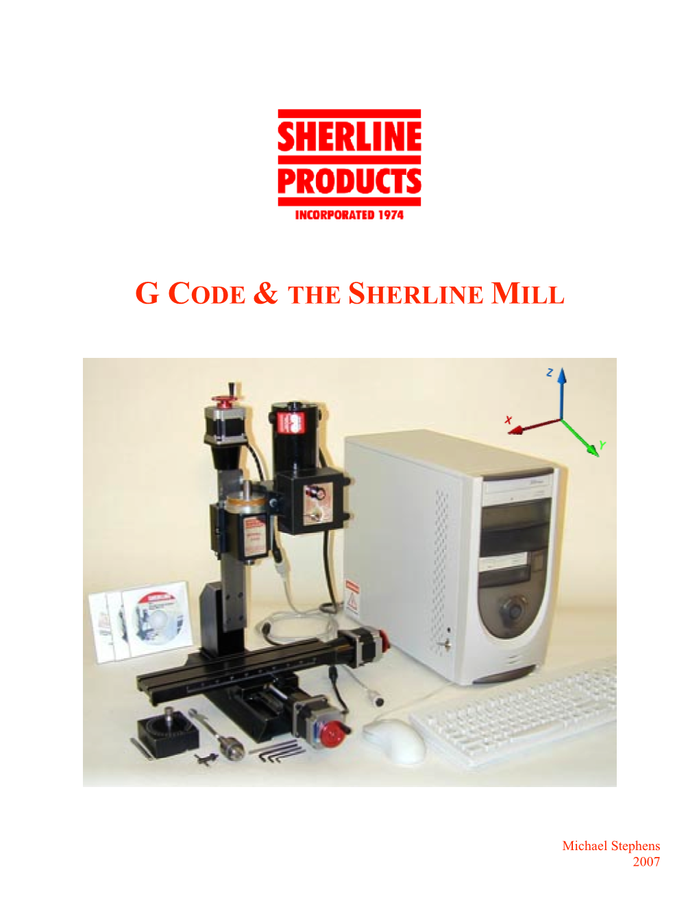 G Code & the Sherline Mill