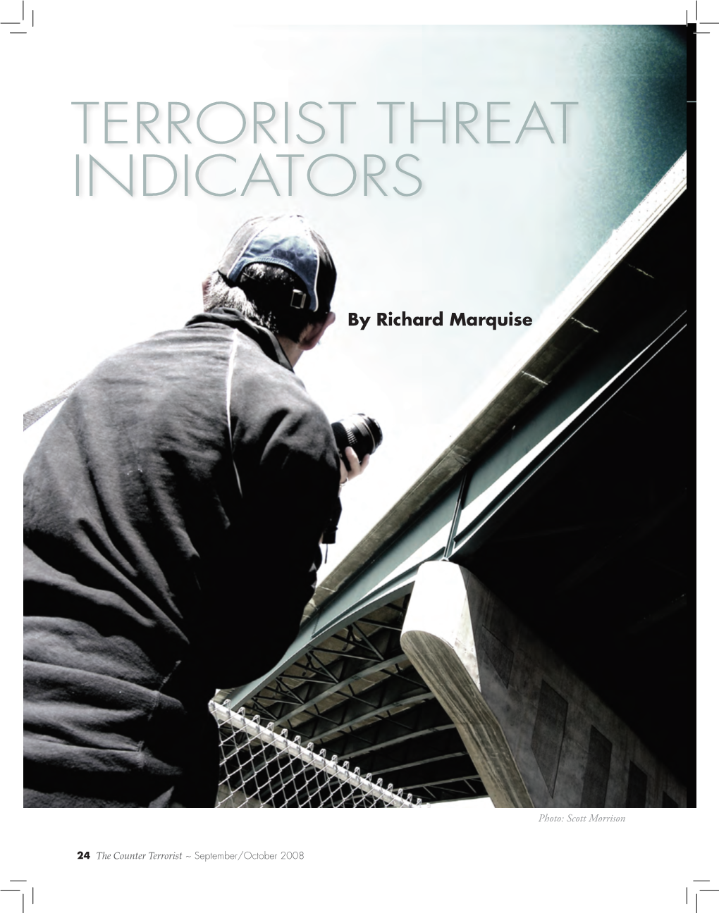 Terrorist Threat Indicators