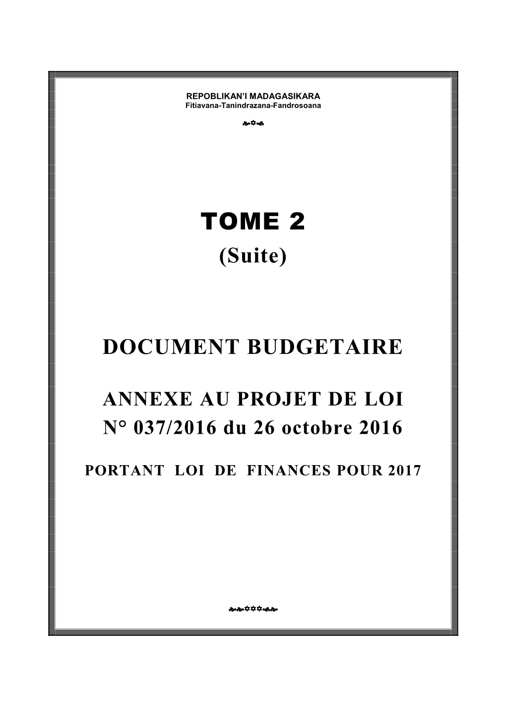 TOME 2 (Suite)