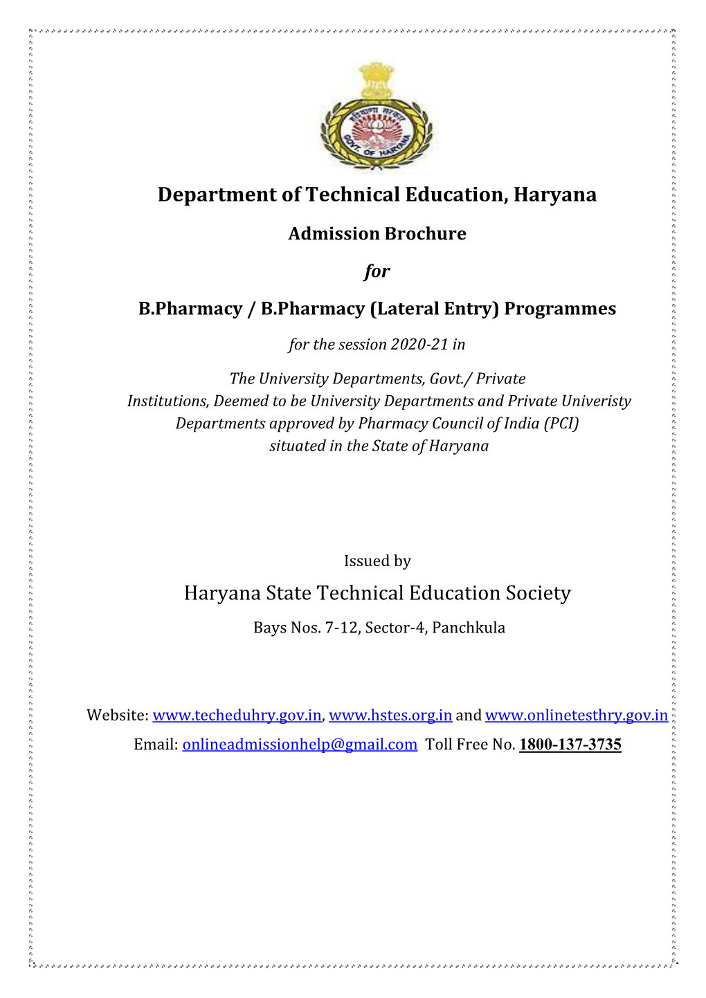 Lateral Entry) Programmes