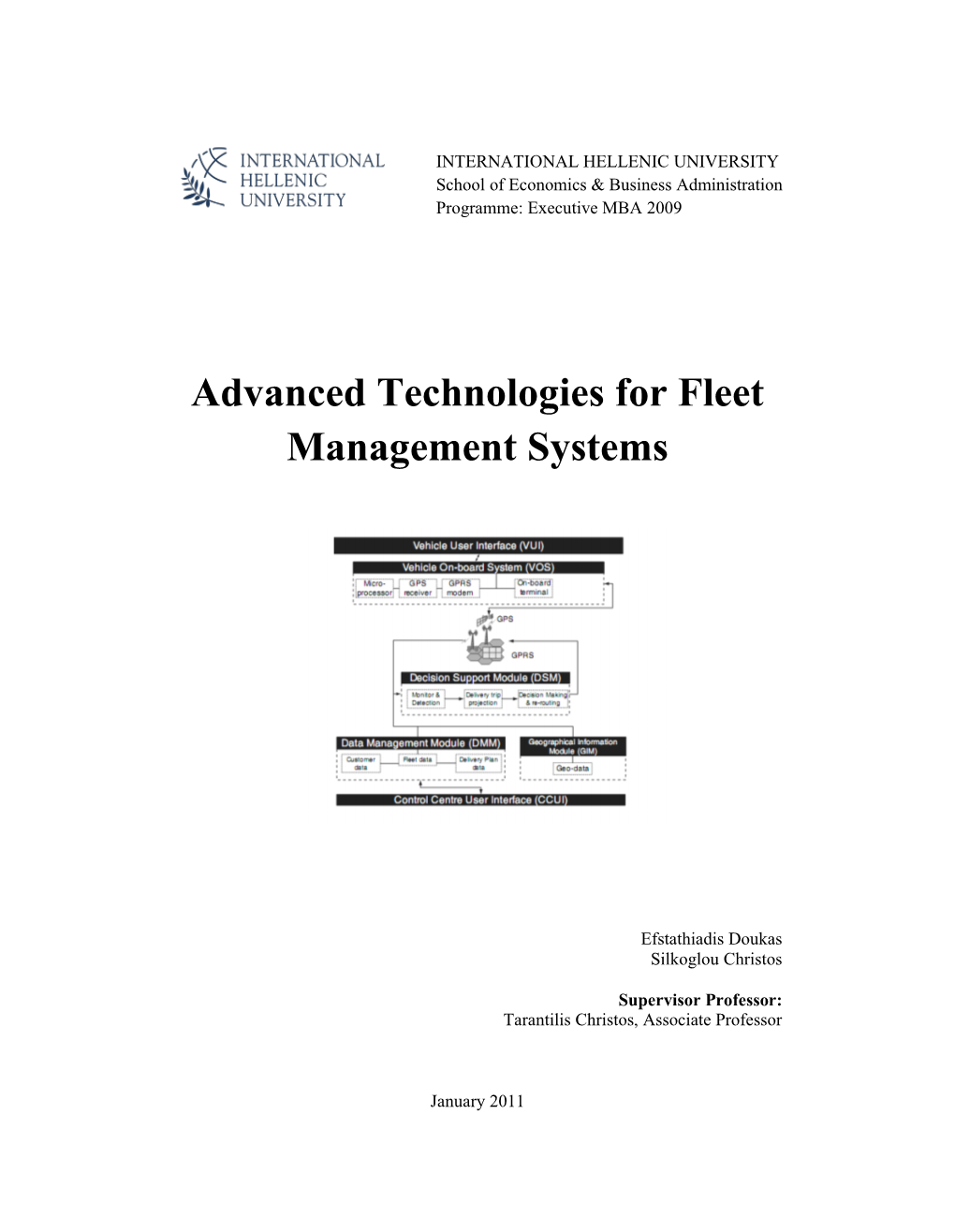 Advanced Technologies for Fleet Management Systems