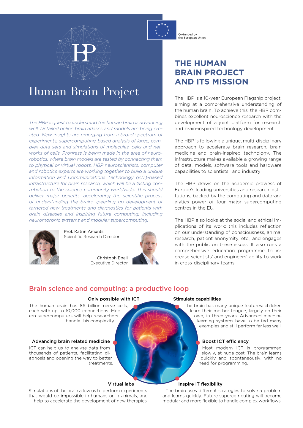 The Human Brain Project and Its Mission