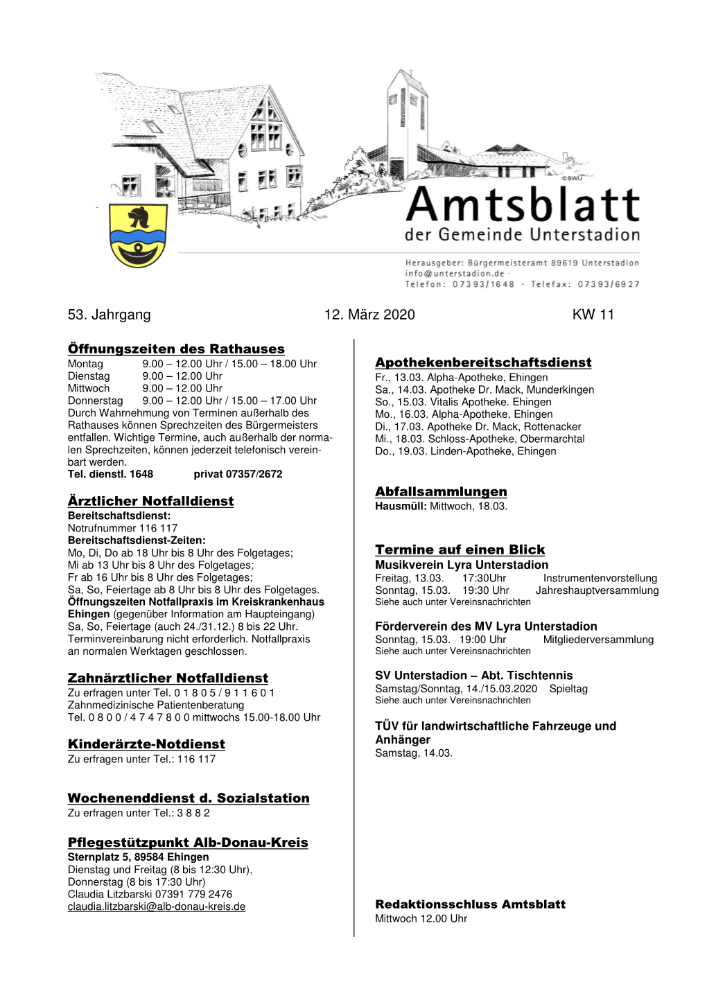 Amtsblatt Kw11