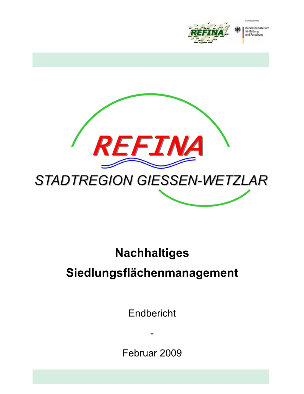 Nachhaltiges Siedlungsflächenmanagement