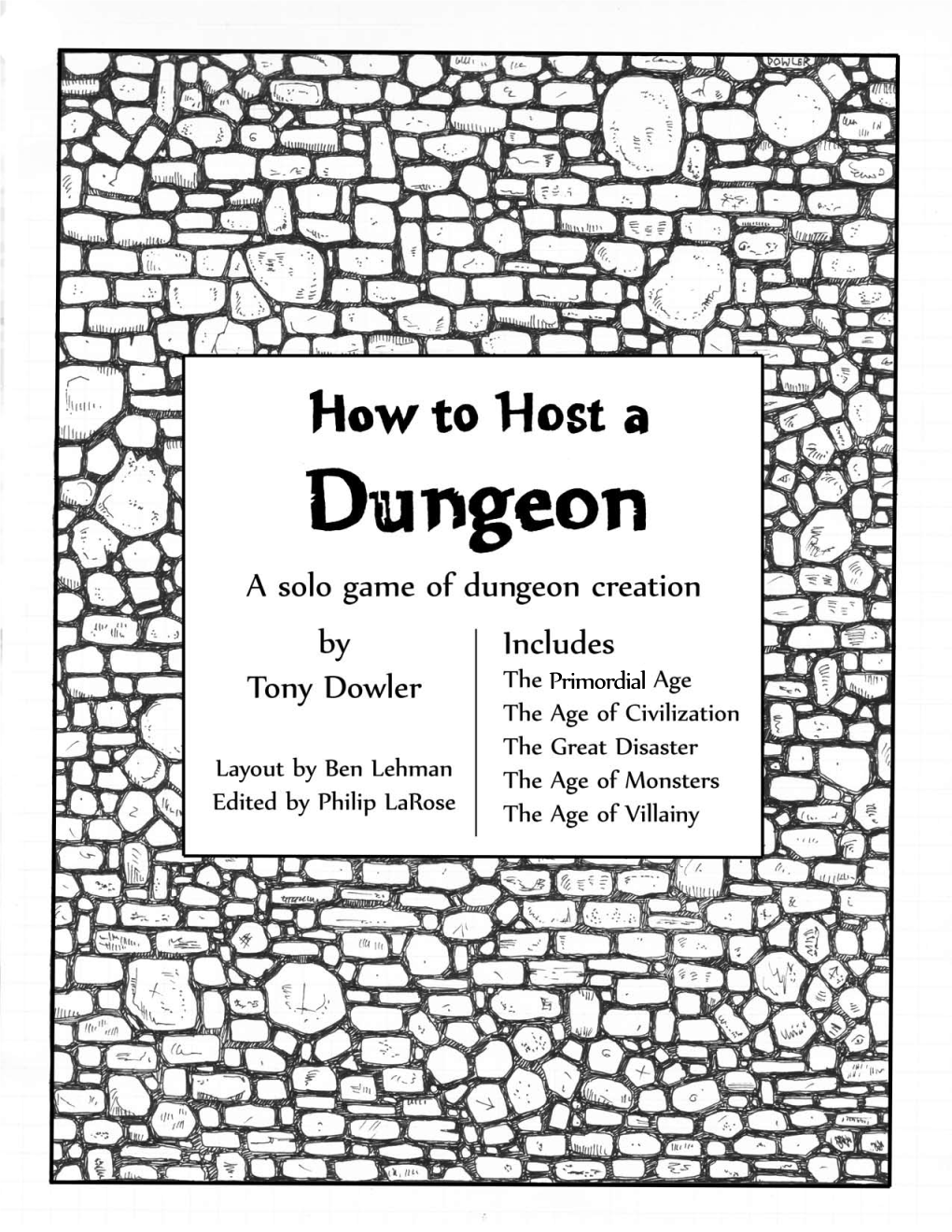 How to Host a Dungeon Is Part Solo Game, Part Toy, Part a Group Is a Collection of Affiliated Creatures