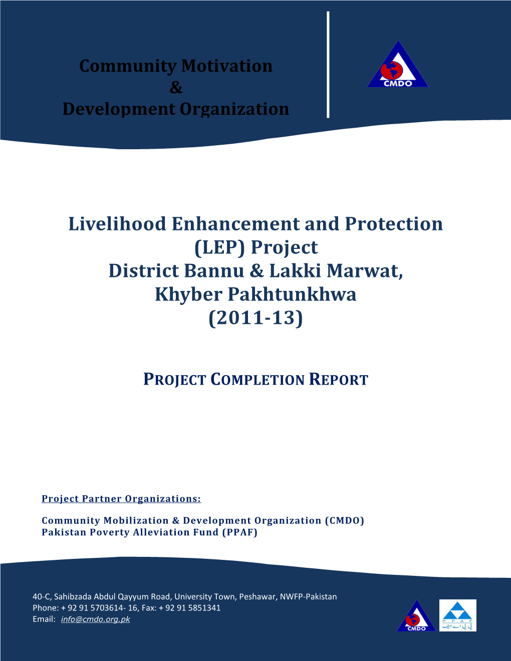 (LEP) Project District Bannu & Lakki Marwat, Khyber Pakhtunkhwa