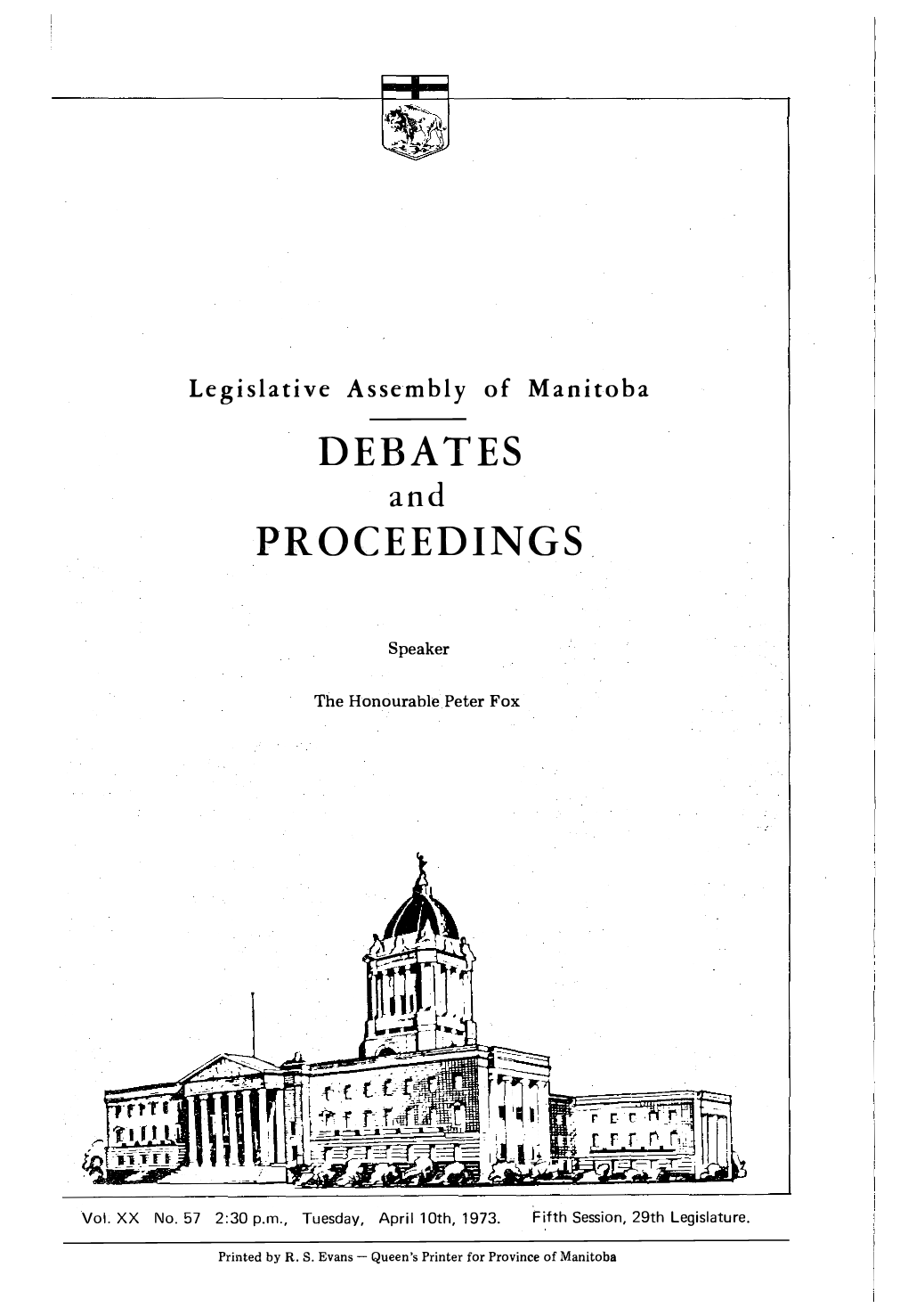 Debates Proceedings