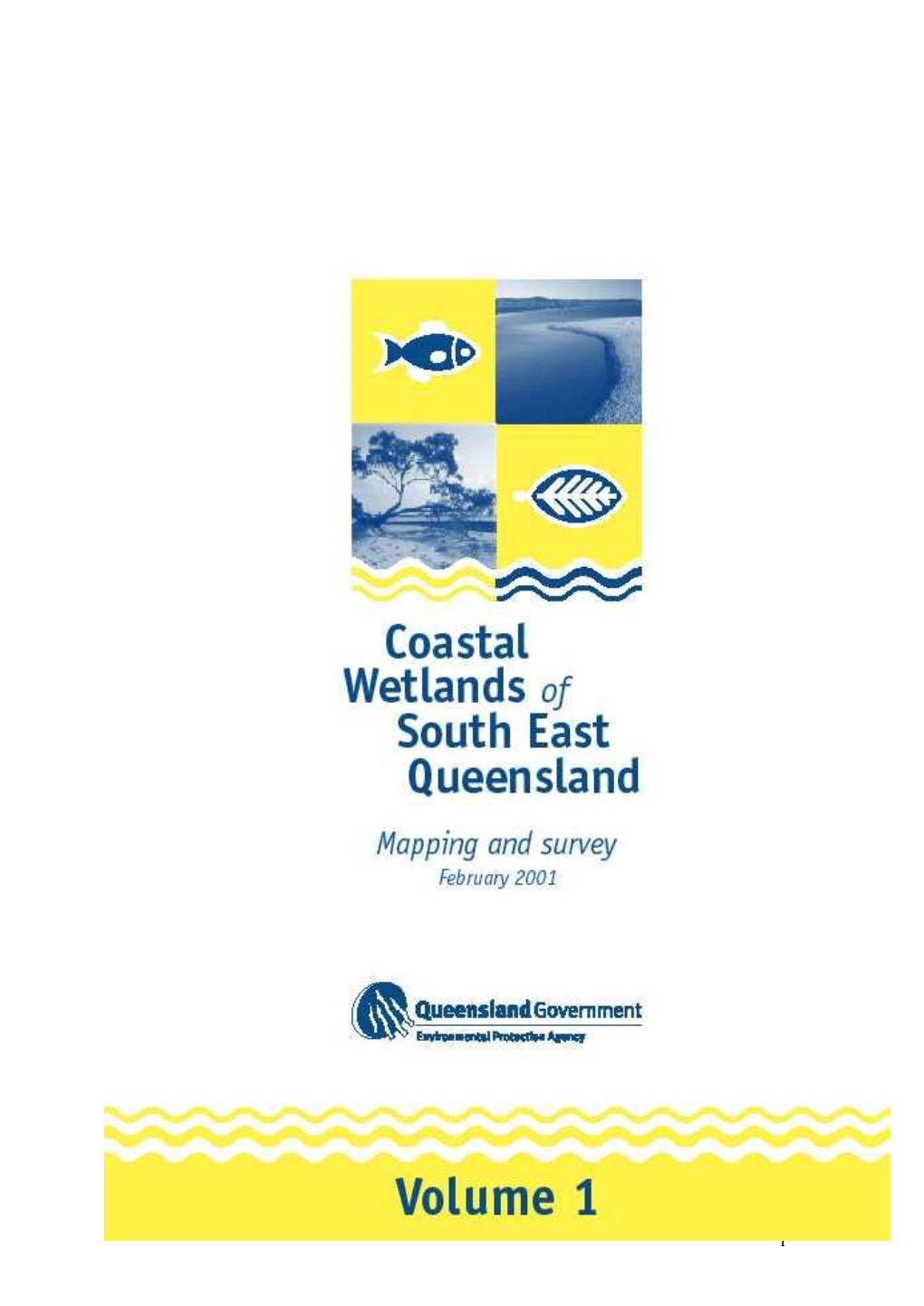 Coastal Wetlands of South East Queensland 2.5M Contour - Extent of Study Area