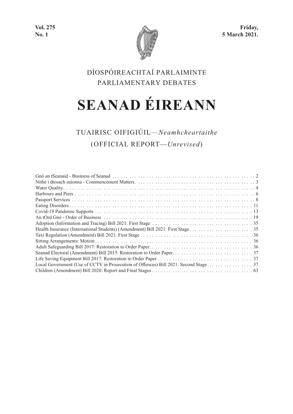 Seanad Éireann