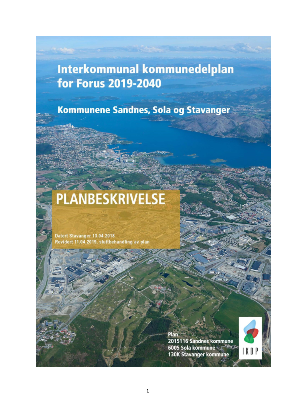 Planbeskrivelse Revidert 11 04 2019