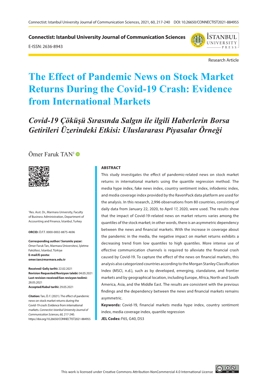 The Effect of Pandemic News on Stock Market Returns During the Covid-19 Crash: Evidence from International Markets