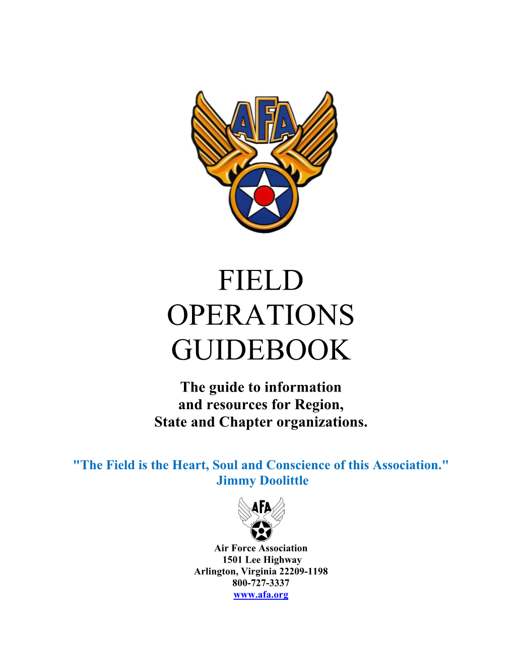 Field Operations Guidebook