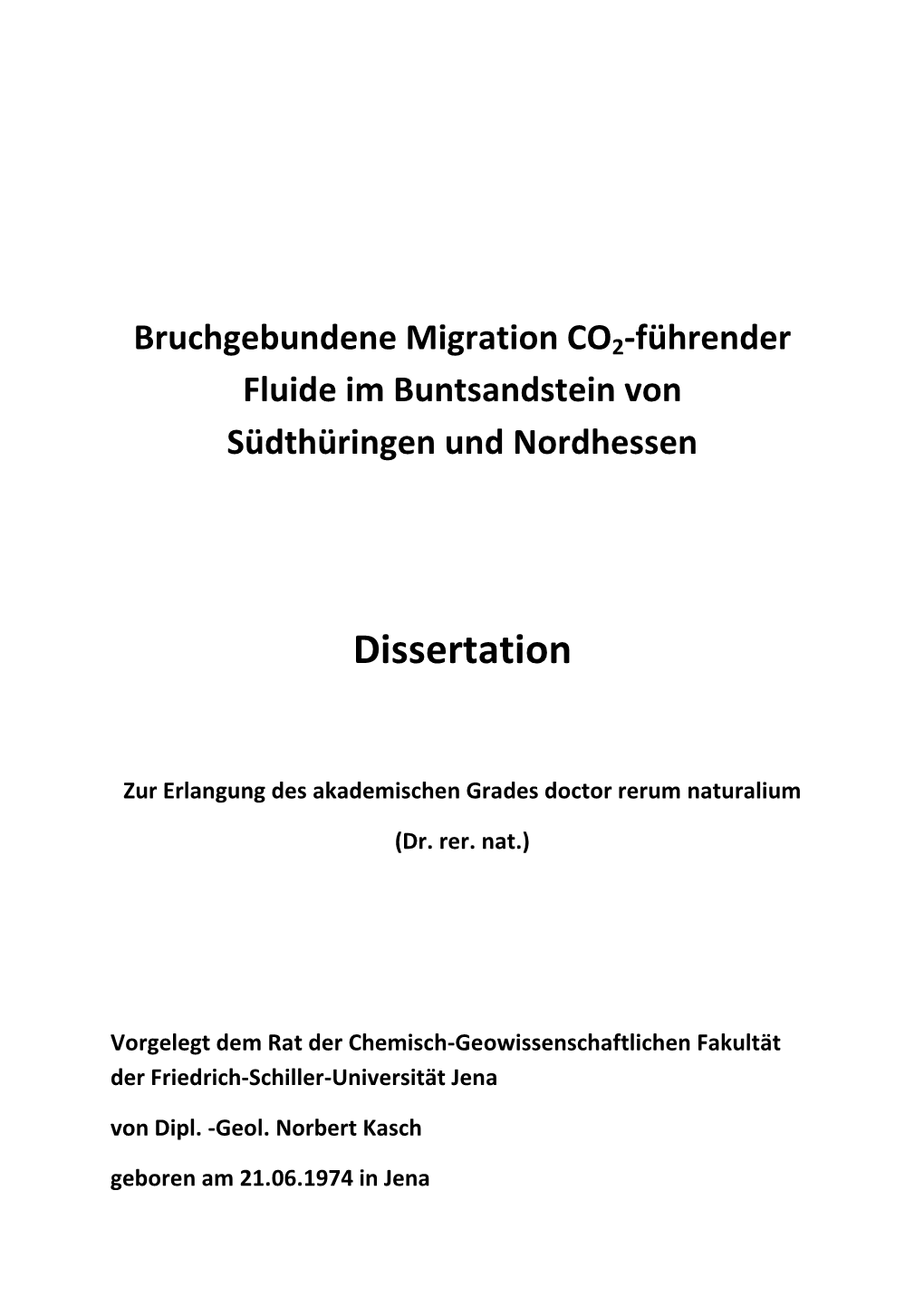 Dissertation