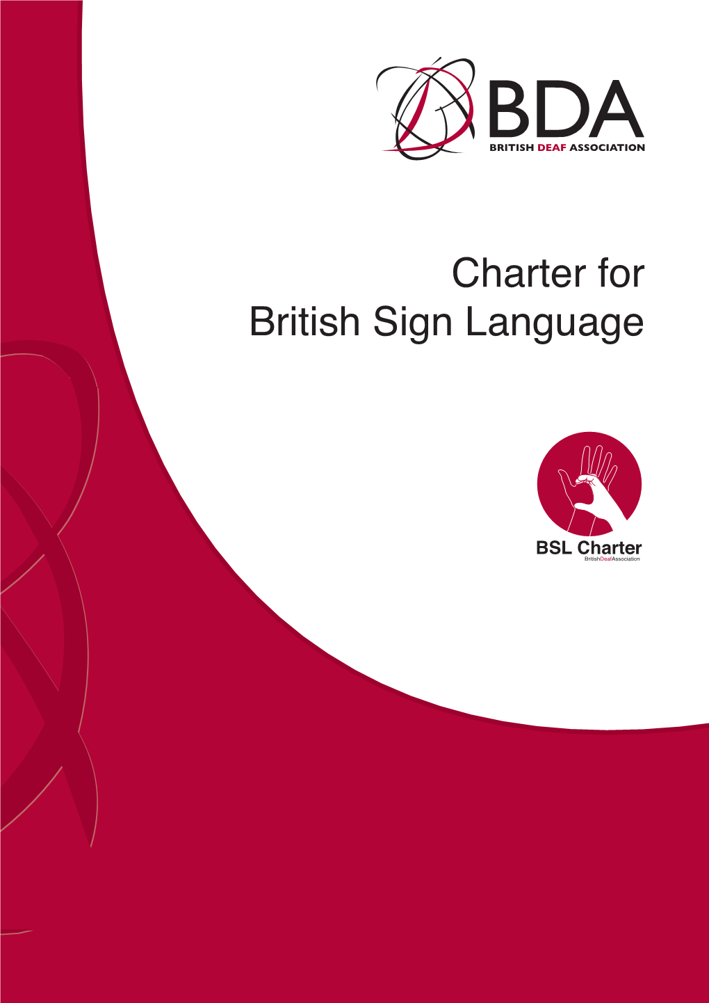 Charter for British Sign Language