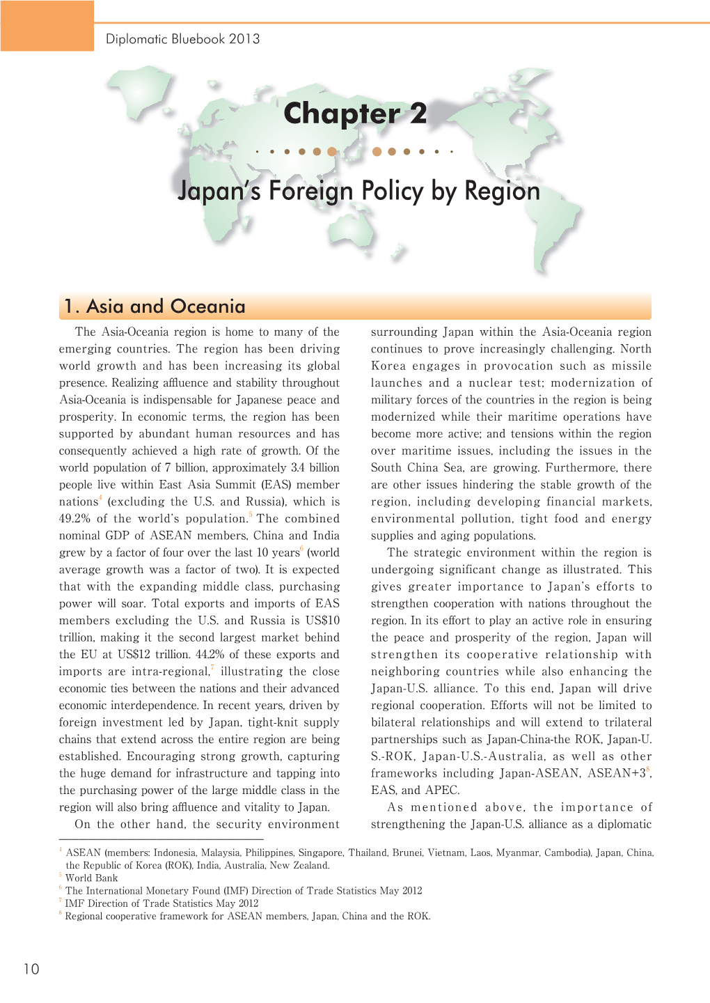 CHAPTER 2 Japan's Foreign Policy by Region