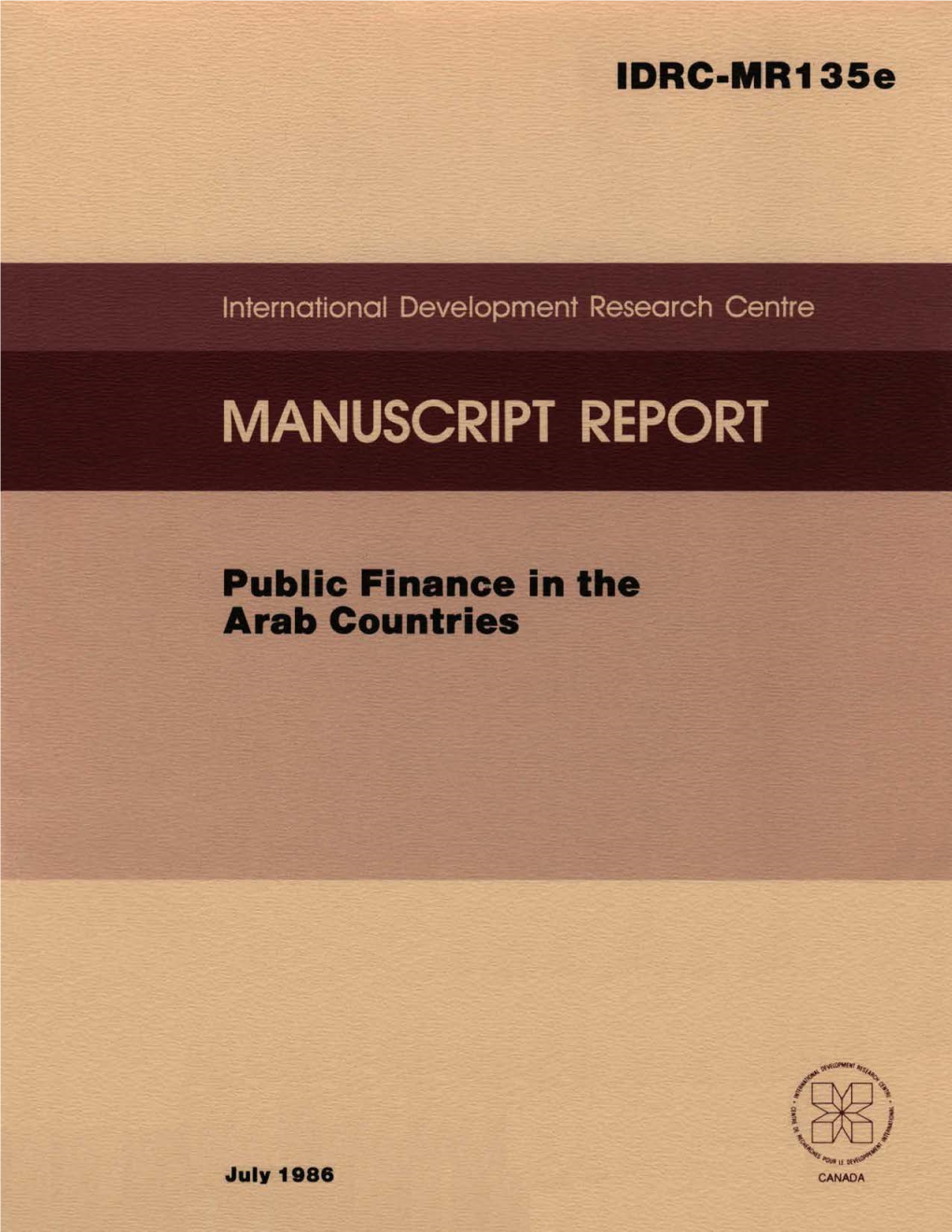 Public Finance in the Arab Countries