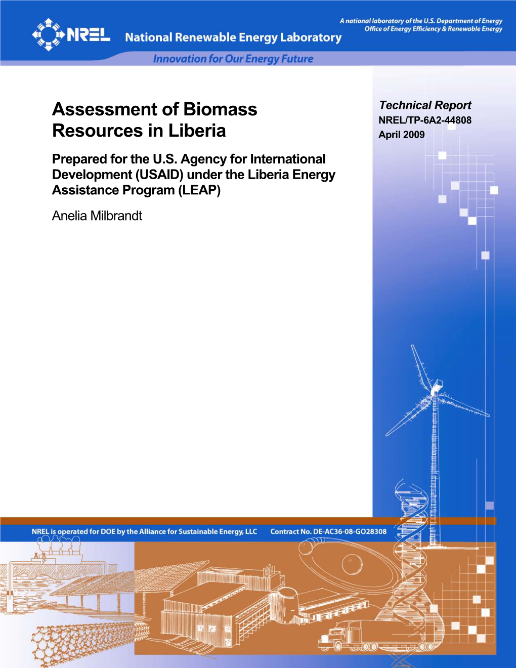 Assessment of Biomass Resources in Liberia DE-AC36-08-GO28308