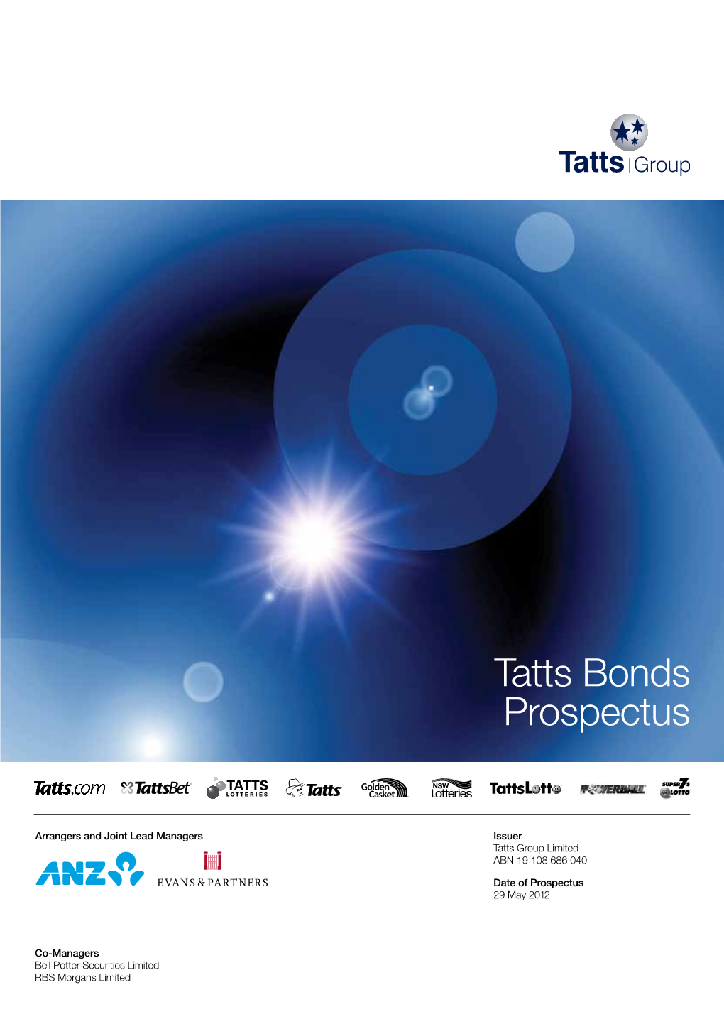 Tatts Bonds Prospectus TTSHA