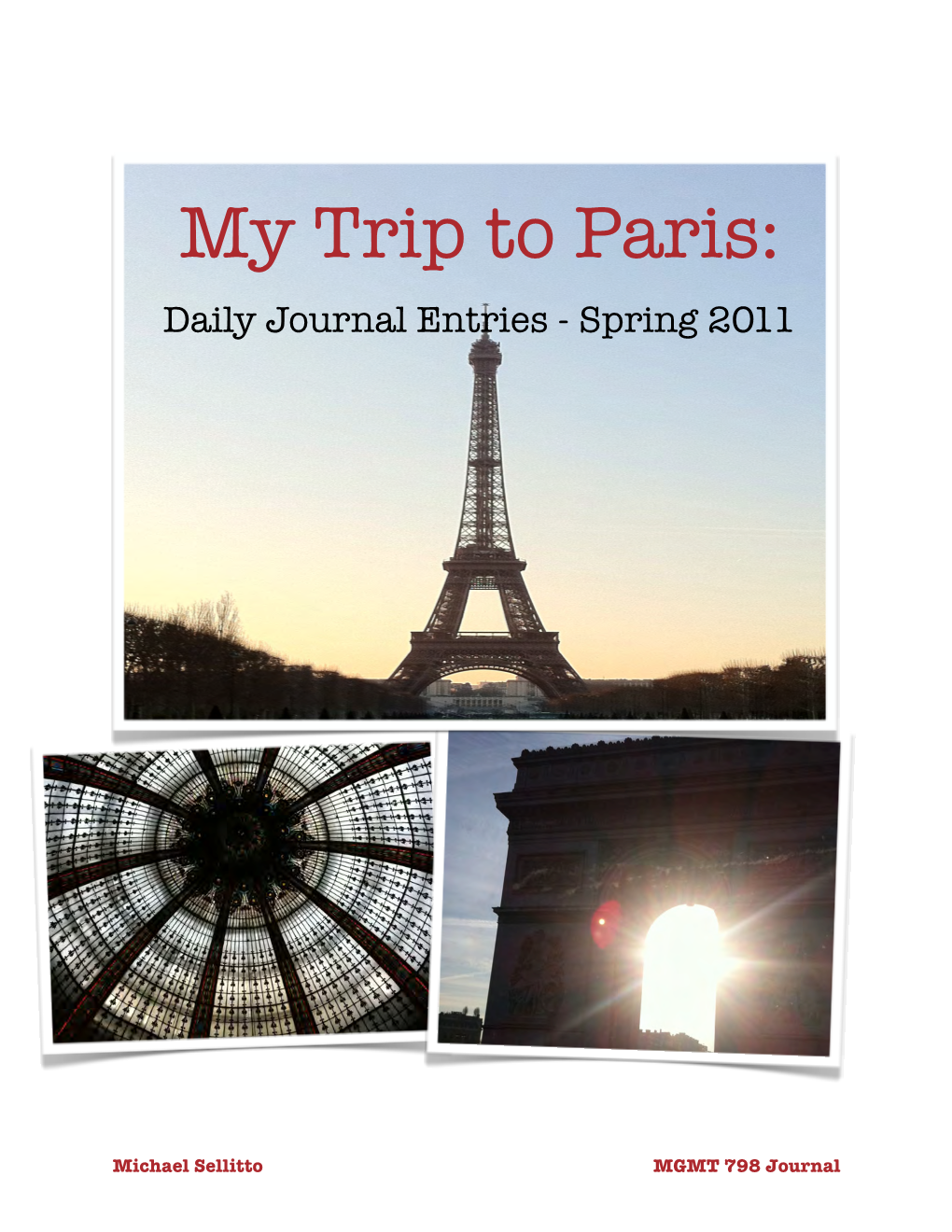 Paris Journal