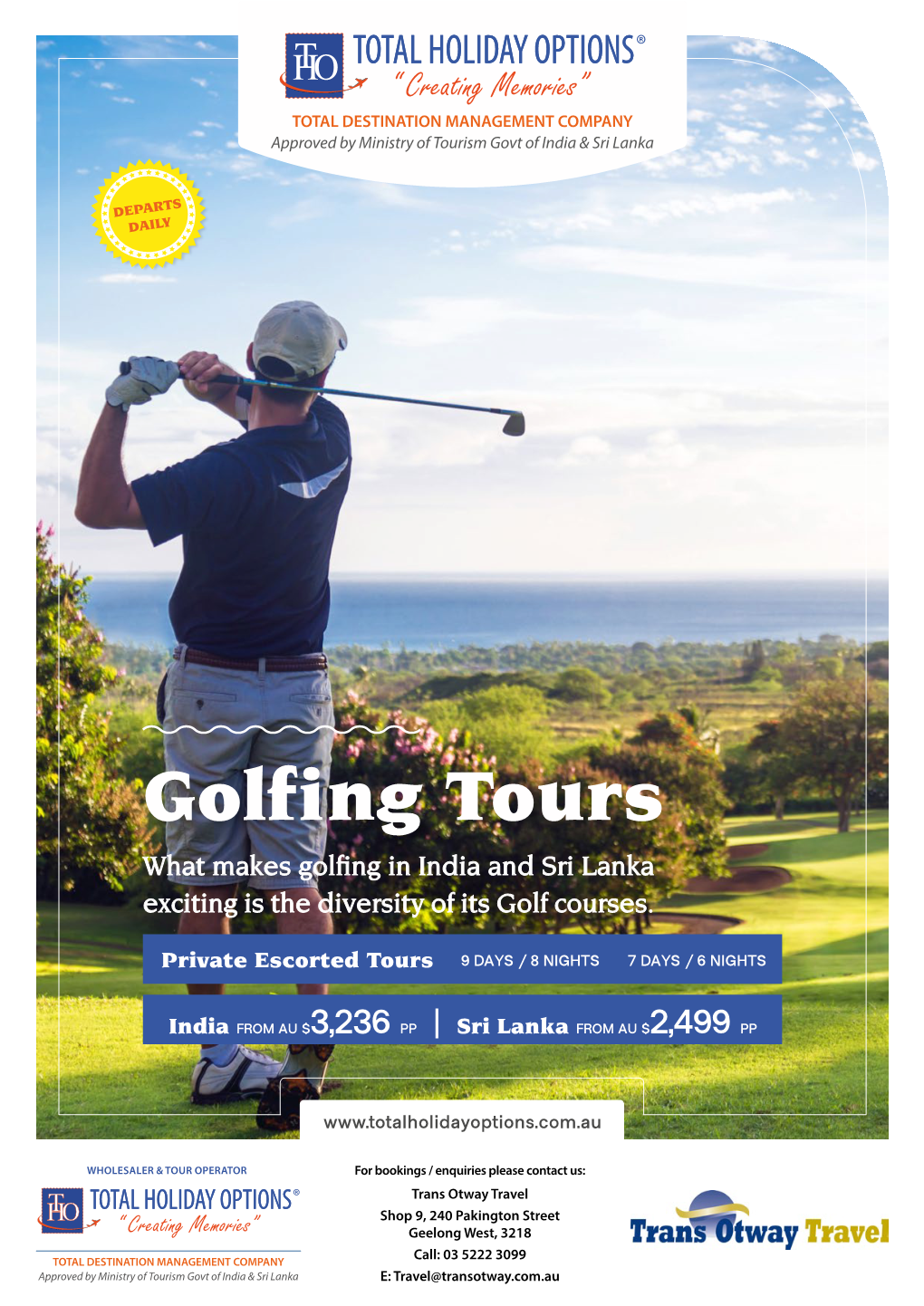 Golfing Tours What Makes Golfing in India and Sri Lanka Exciting Is the Diversity of Its Golf Courses