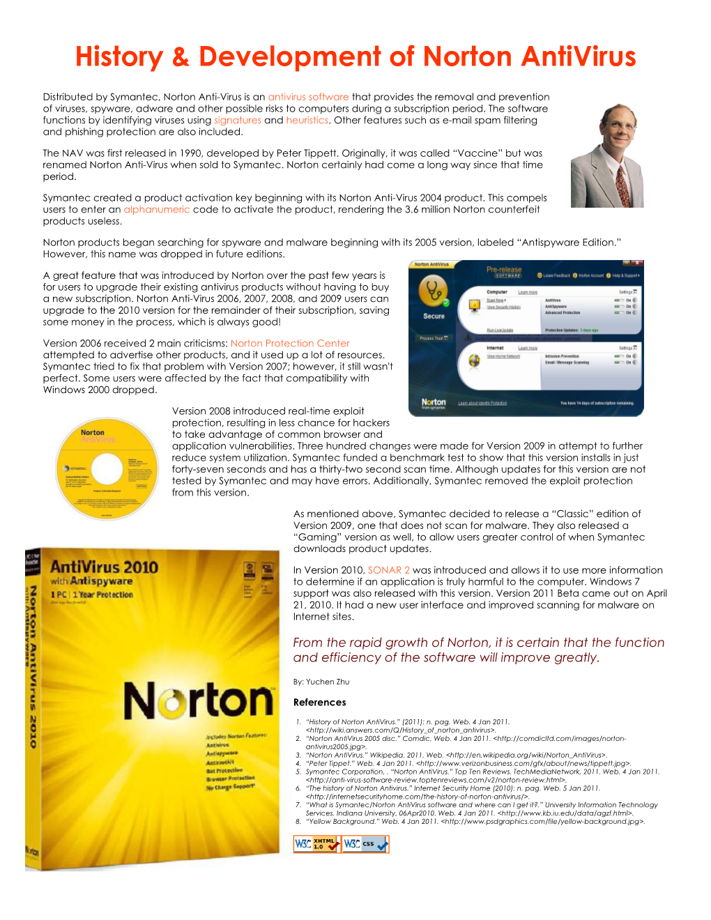 History & Development of Norton Antivirus