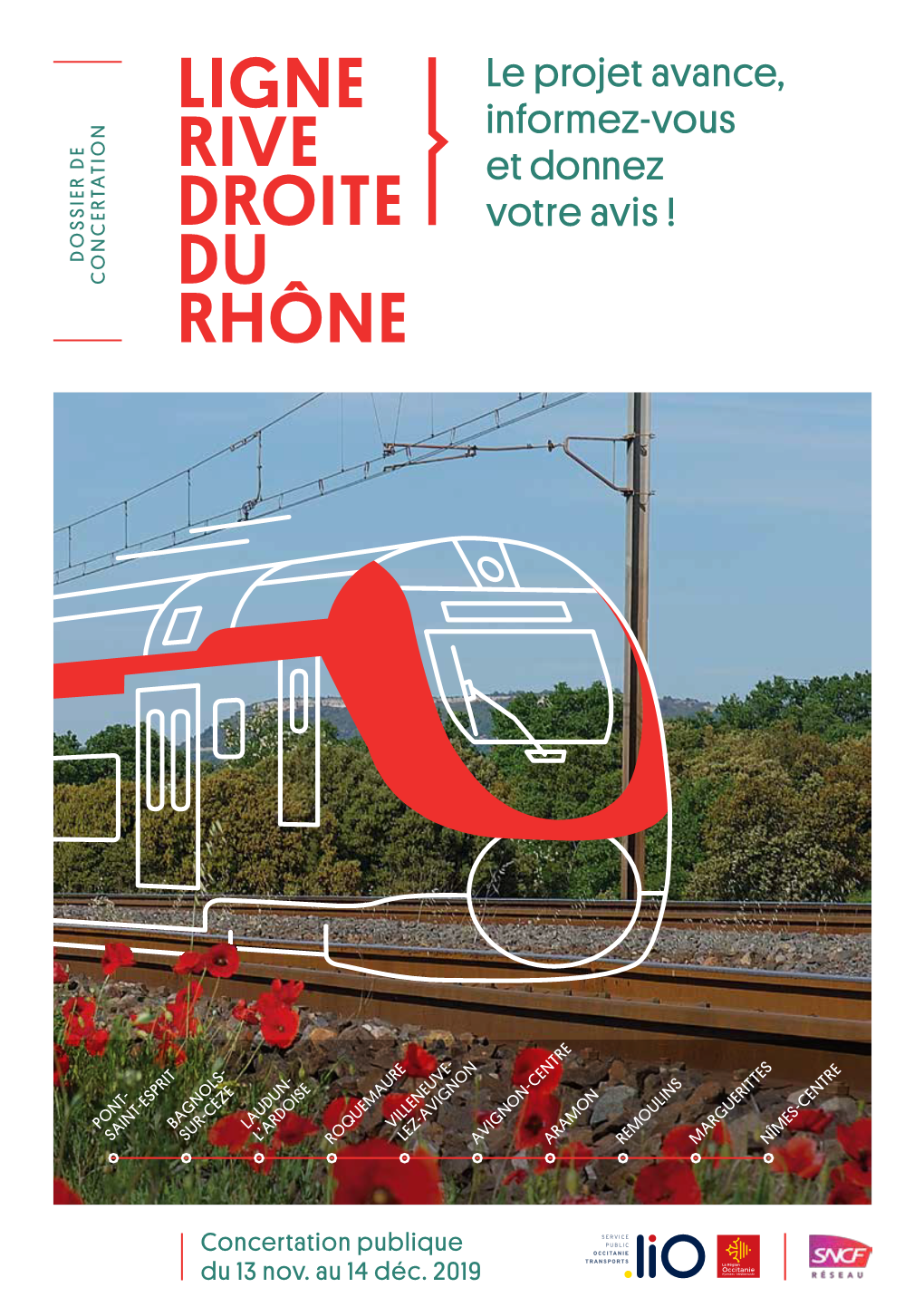 Ligne Rive Droite Du Rhône Dossier De Concertation