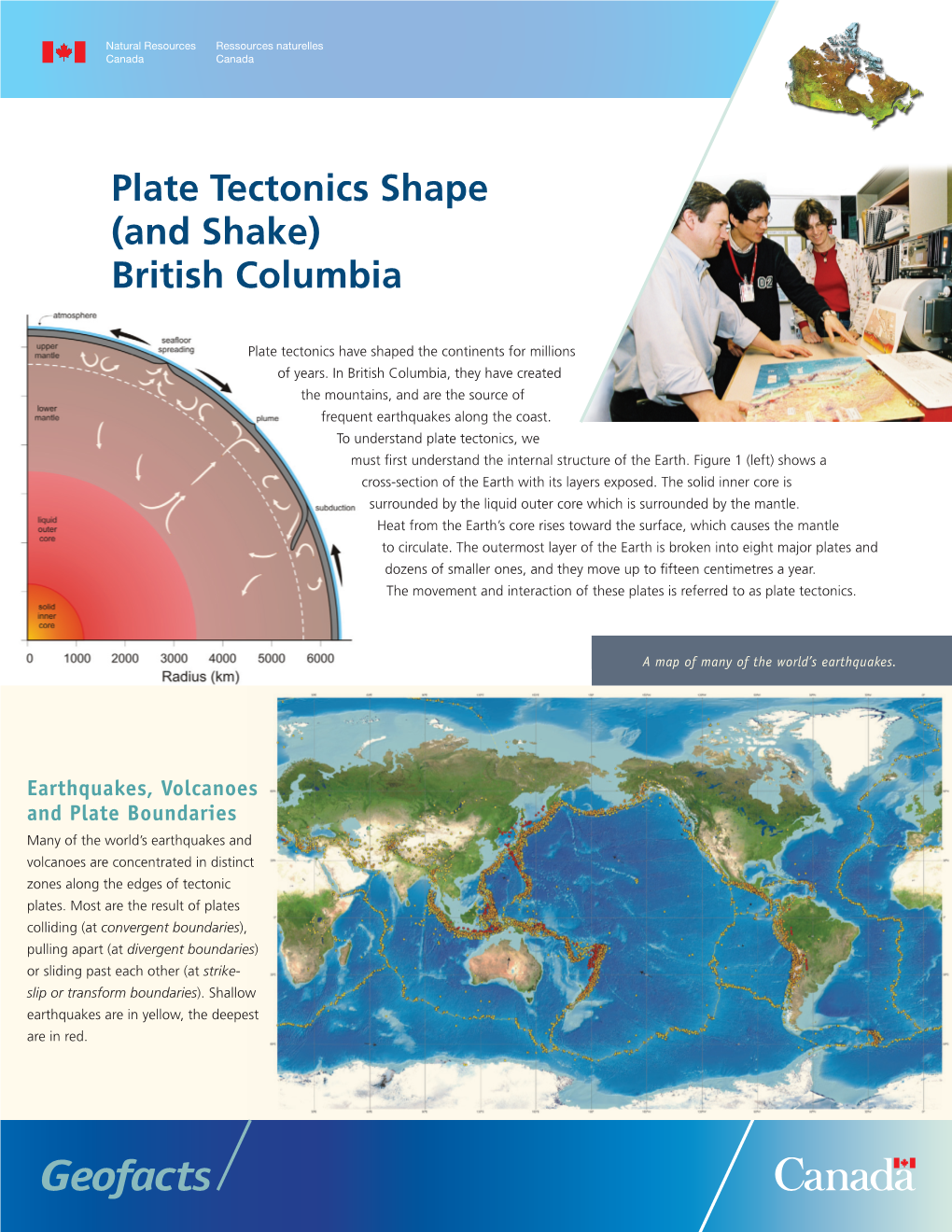 Plate Tectonics Shape (And Shake) British Columbia
