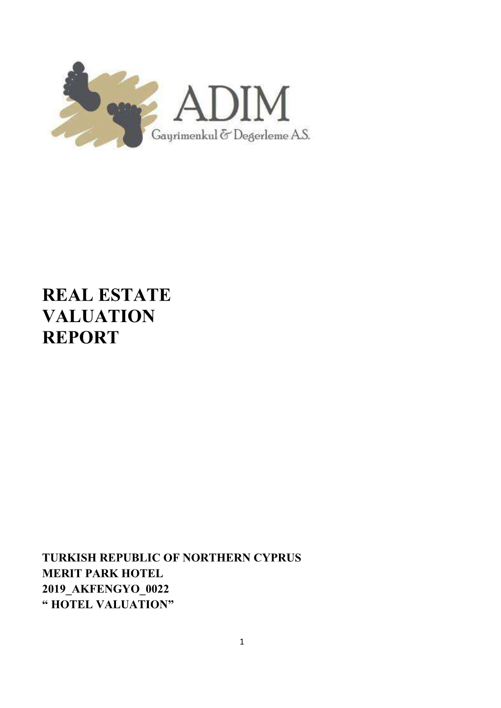 Real Estate Valuation Report