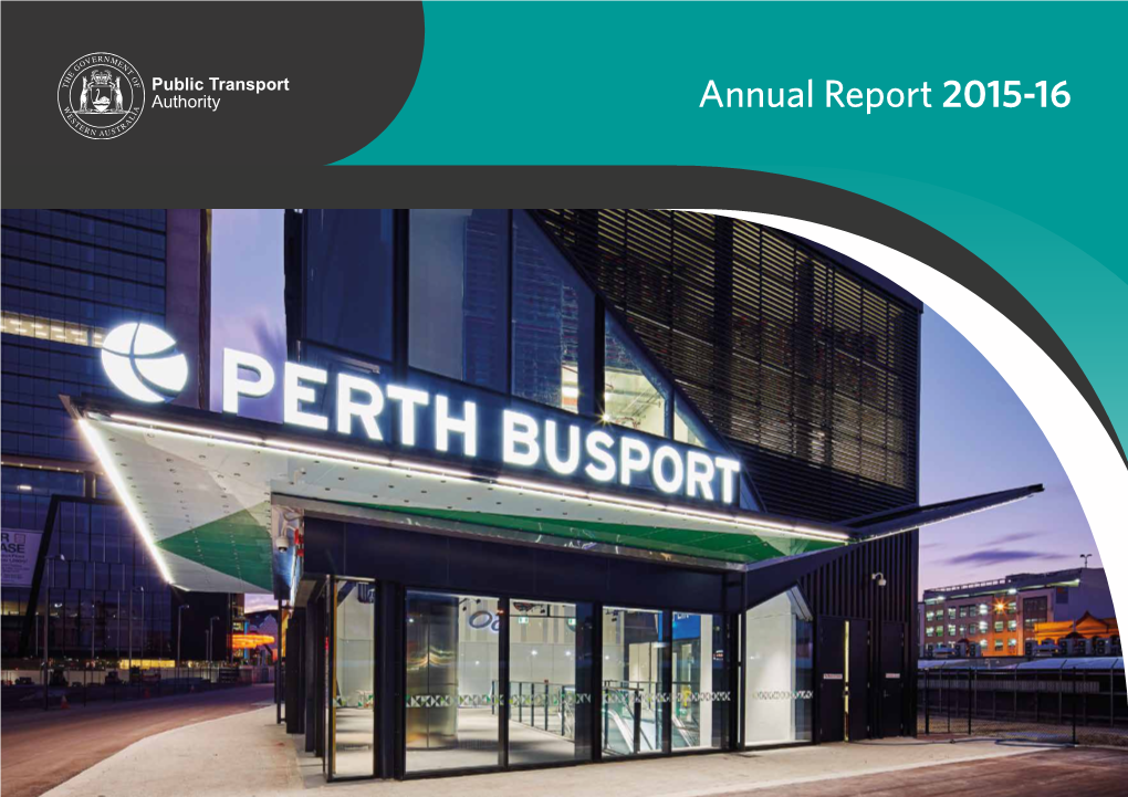 Annual Report 2015-16 About This Report