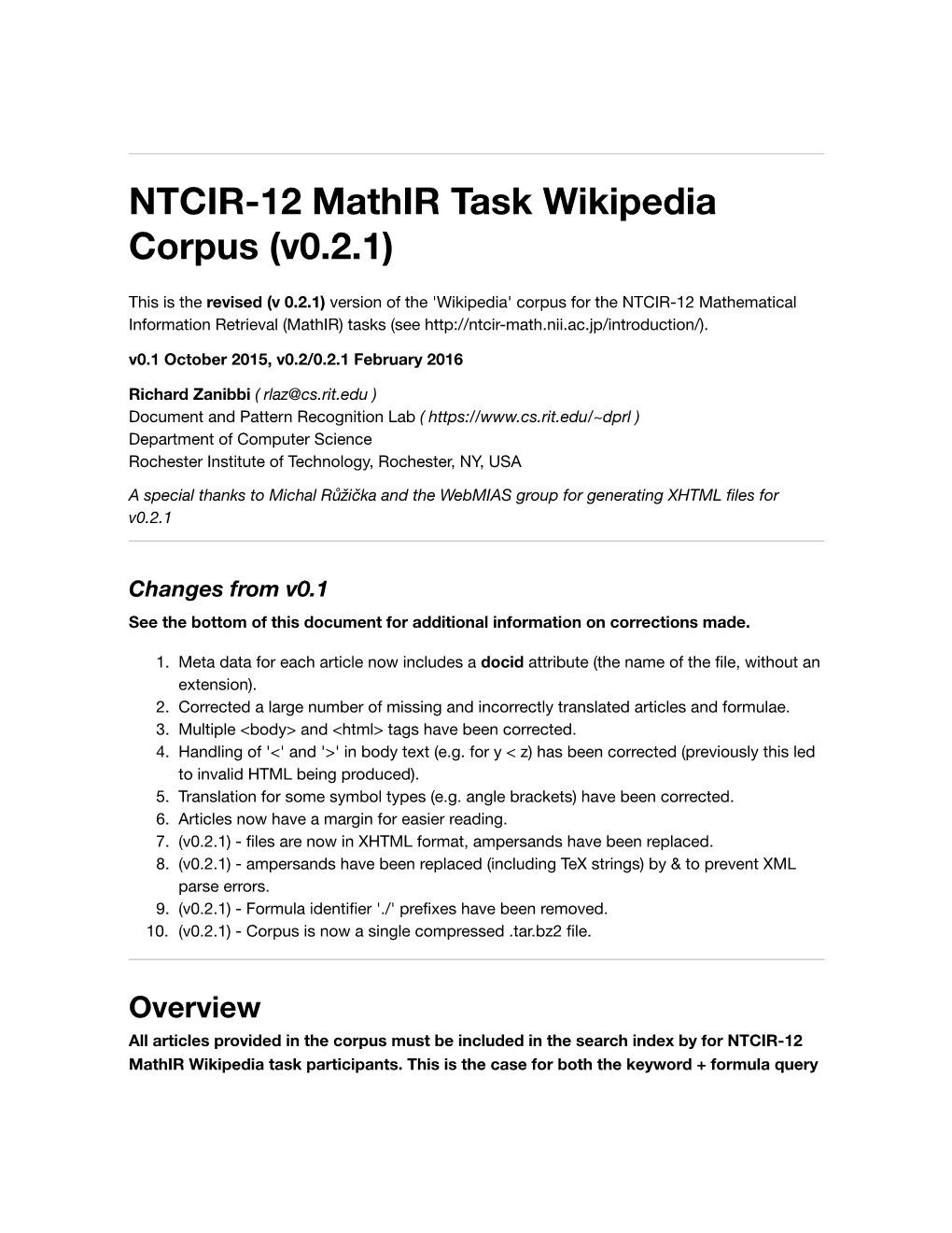 NTCIR-12 Mathir Task Wikipedia Corpus (V0.2.1)