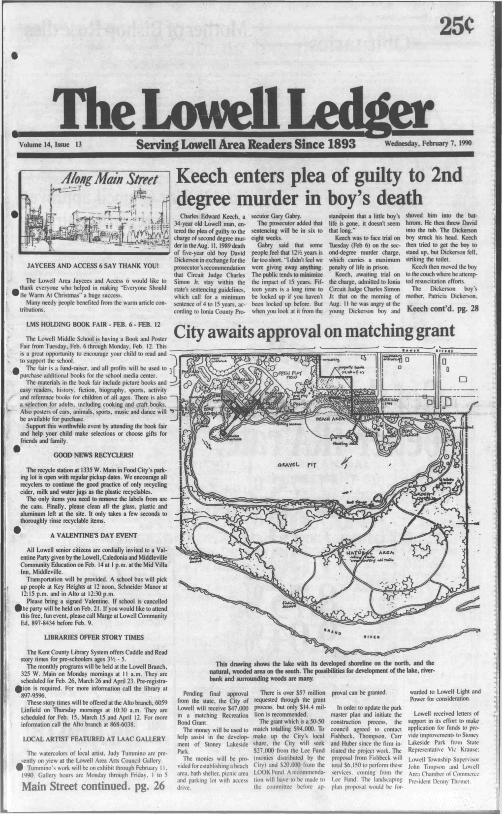 Keech Enters Plea of Guilty to 2Nd Degree Murder in Boy's Death City