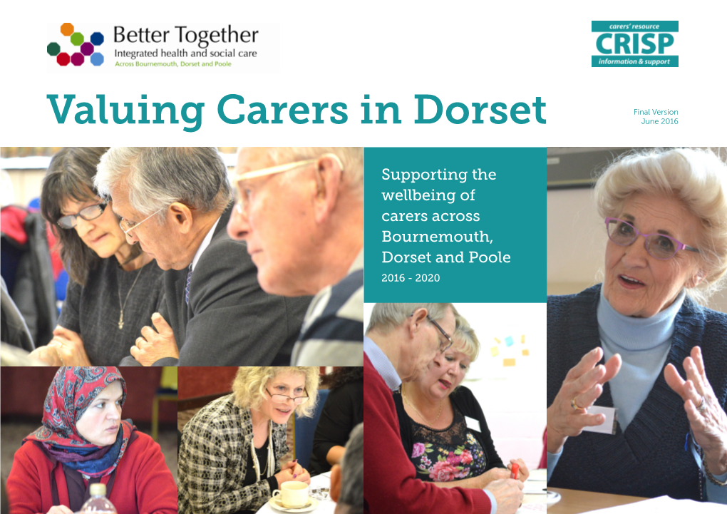 Valuing Carers in Dorset June 2016