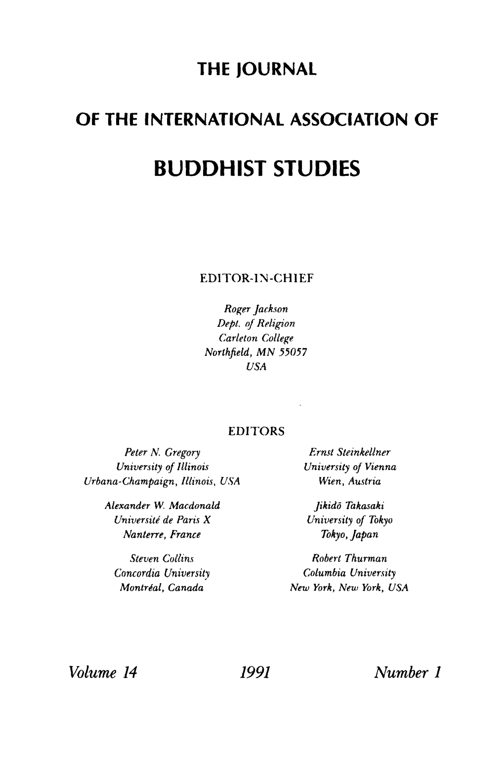 A Source Analysis of the Ruijing Lu ("Records of Miraculous Scriptures"), by Koichi Shinohara 73 4