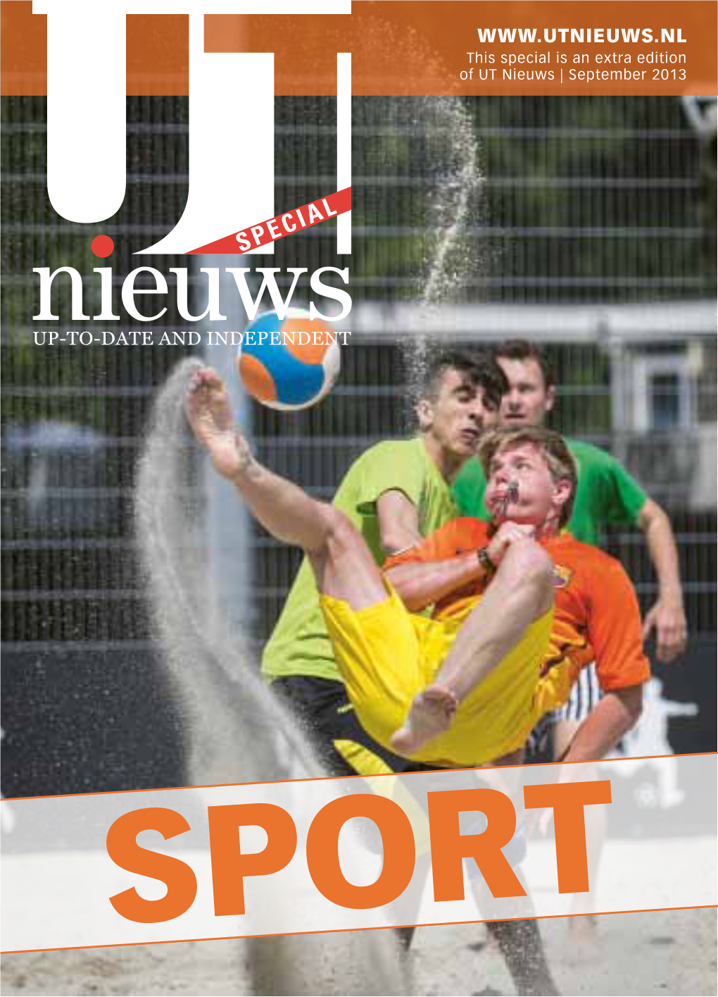 Special Is an Extra Edition of UT Nieuws | September 2013