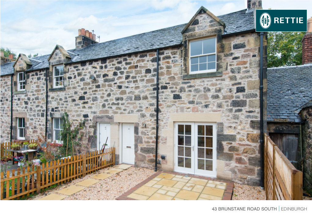 43 BRUNSTANE ROAD SOUTH EDINBURGH 43 Brunstane Road South Edinburgh EH15 2NQ