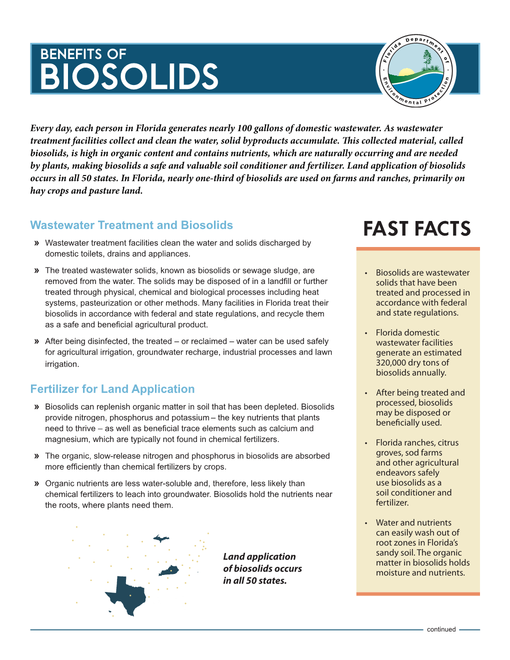 Benefits of Biosolids