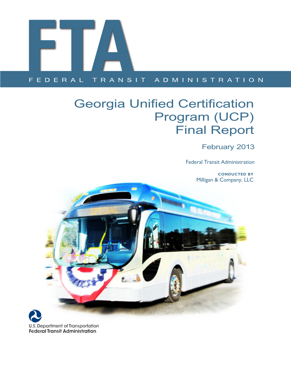 Georgia Unified Certification Program Final Report February 2013