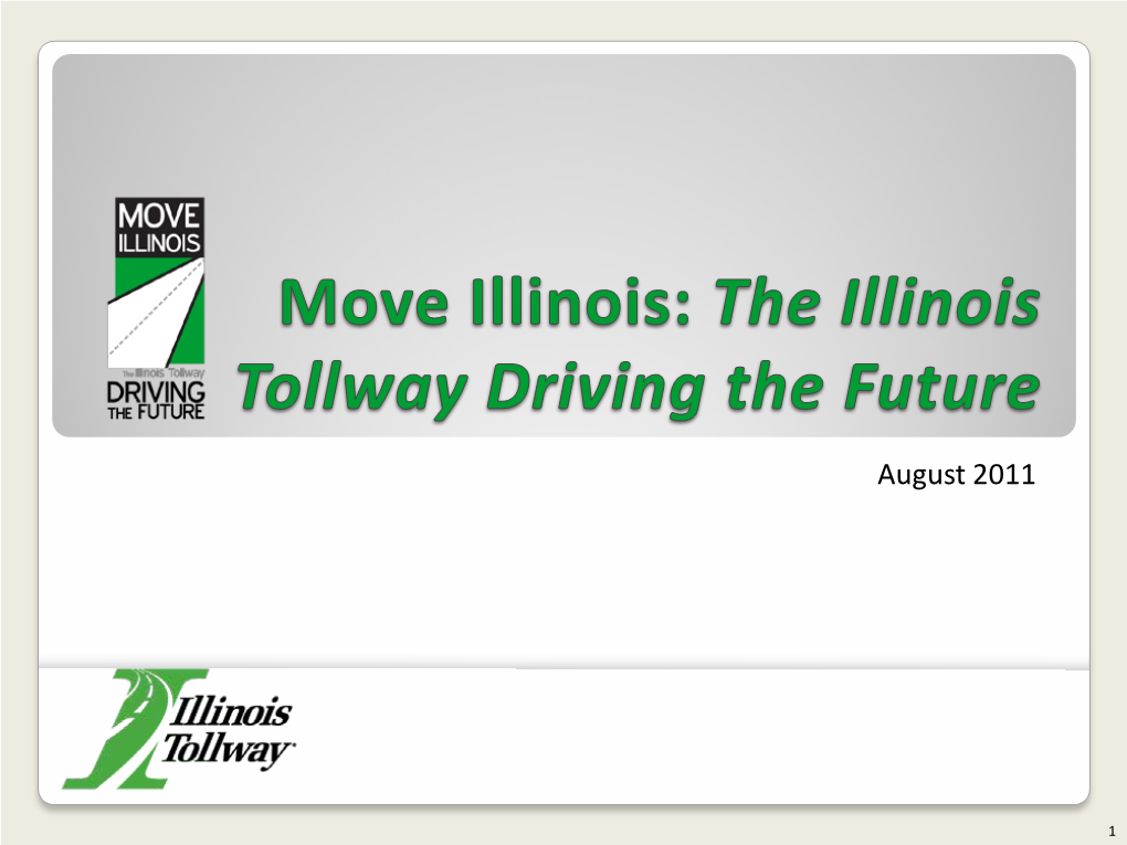 Presentation on Move Illinois.Pdf