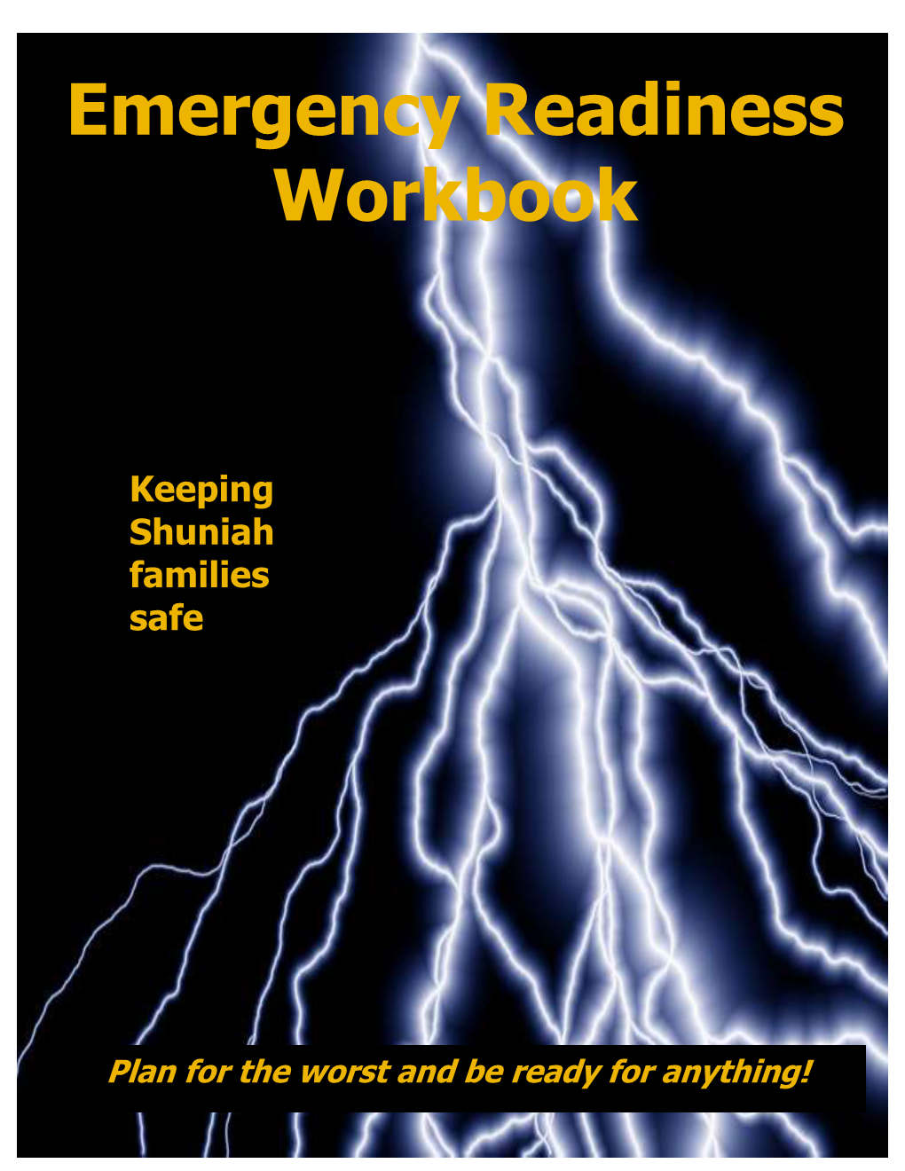 Emergency Readinessworkbok