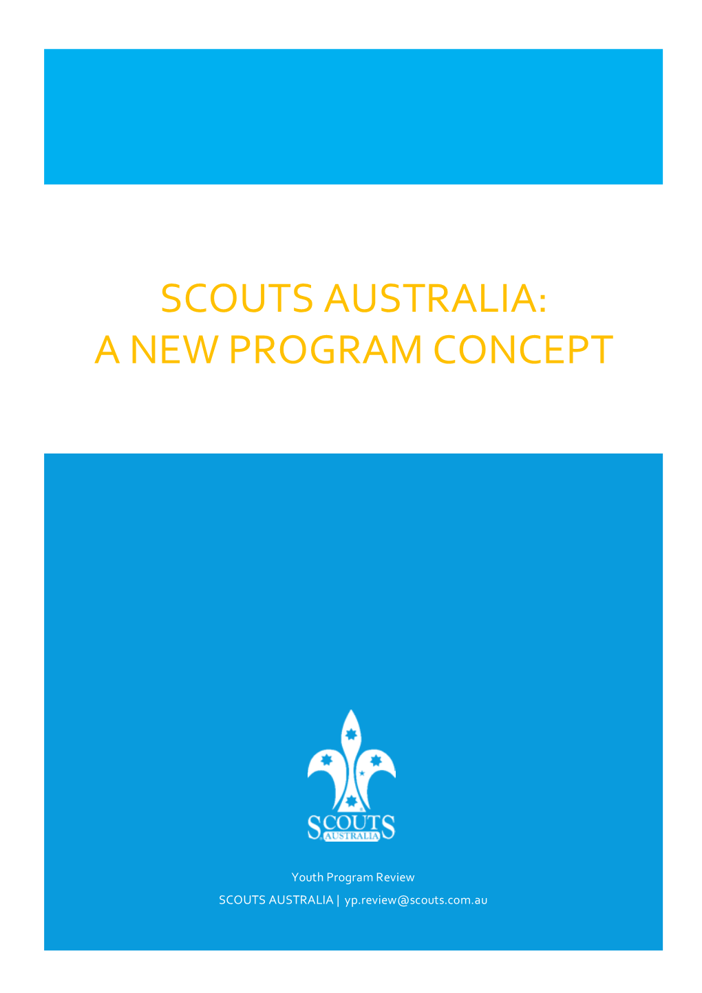 A New Program Concept