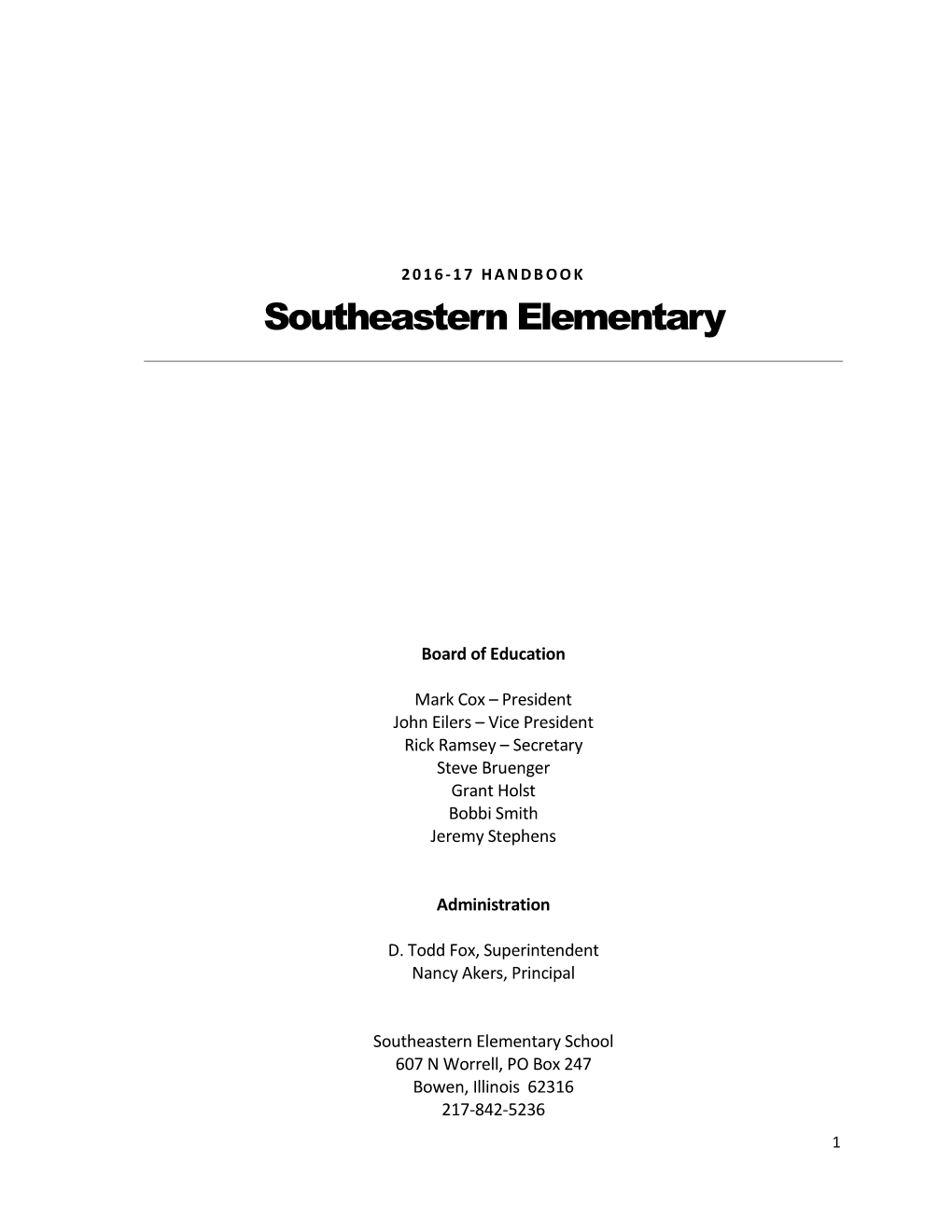 Southeastern Elementary