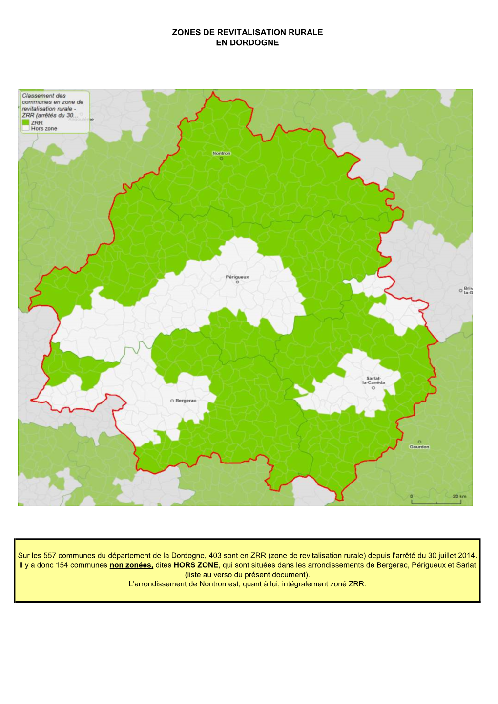 Fiche Zonage Zrr 2014