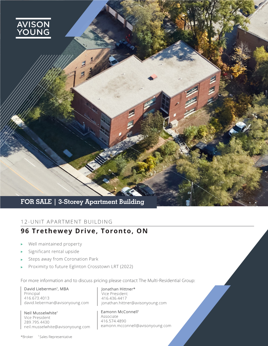 96 Trethewey Drive, Toronto, on for SALE | 3-Storey Apartment Building